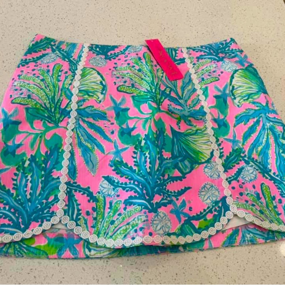 🩵💚💜 Lilly Pulitzer Patty Skort 🩷🤍